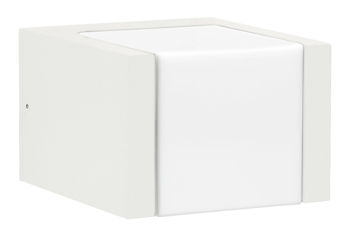 Led verlichting buiten wand Padestal wit