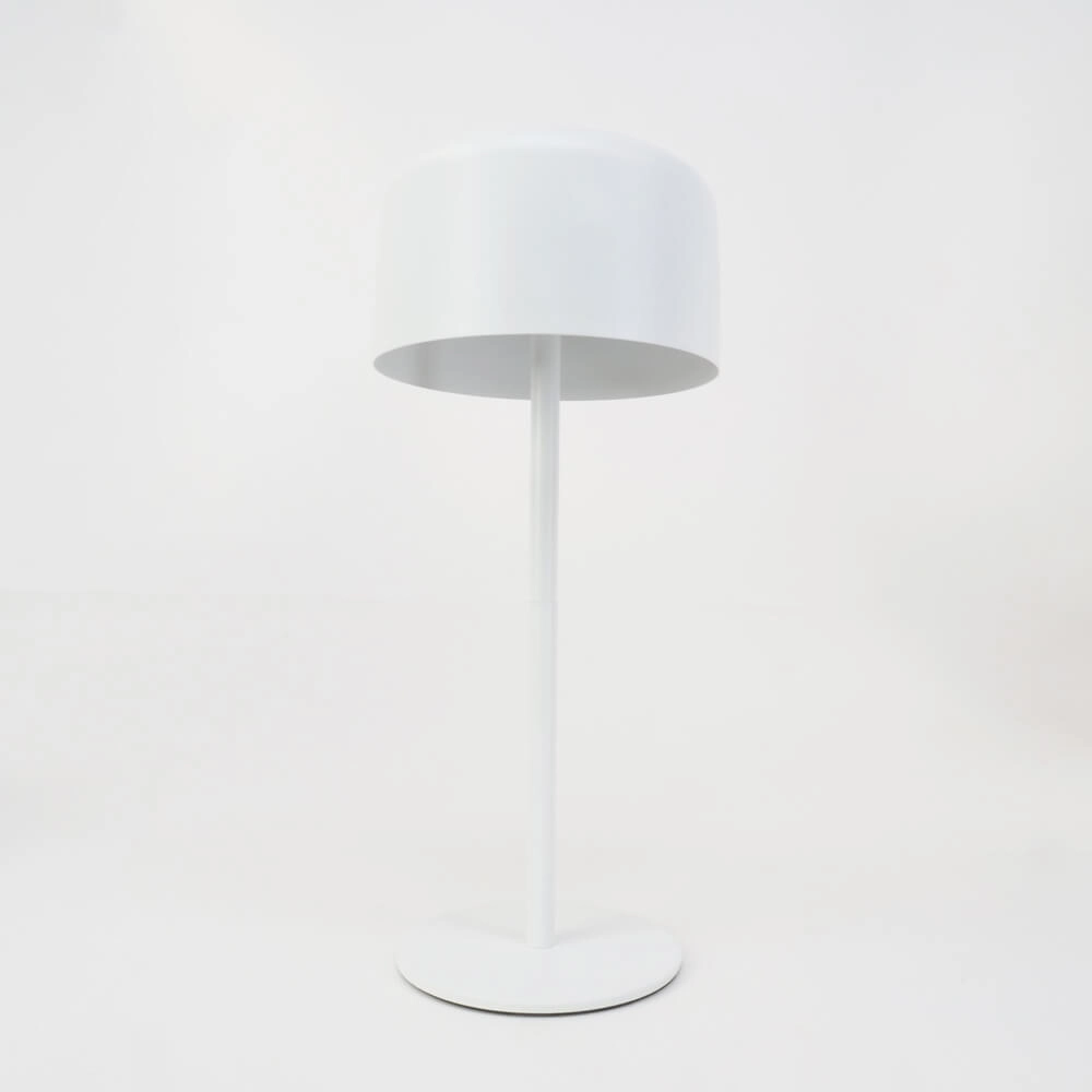 Strakke tafellamp Roccanova solar wit met usb Eglo 9008606355044