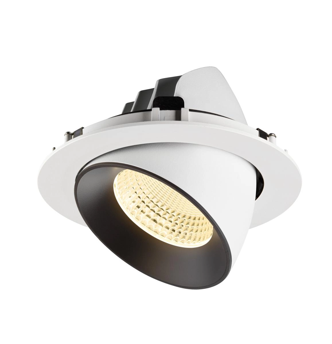 Inbouwspot Numinos Gimble XL wit/zwart 3000K - 55gr SLV 4024163308571