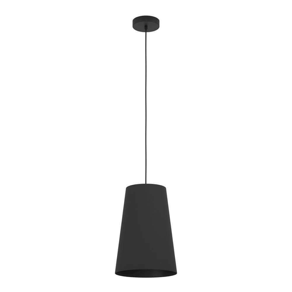 Hanglamp Petrosa met zwarte kap