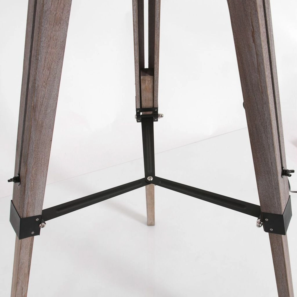 Tripod vloerlamp Triek met kurk kap Ø40cm Steinhauer 8712746180473