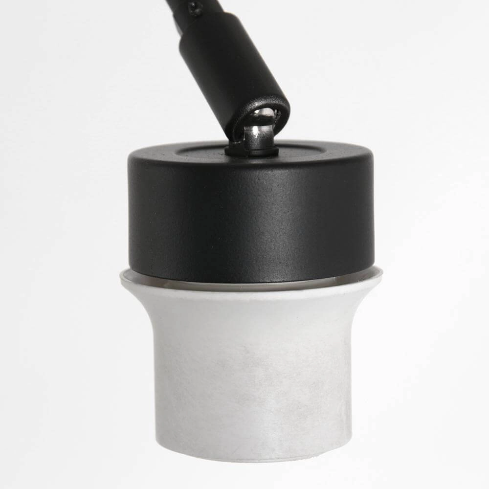 Vloerlamp Prestige Chic zwart met lichtblauwe kap Steinhauer 8712746175349