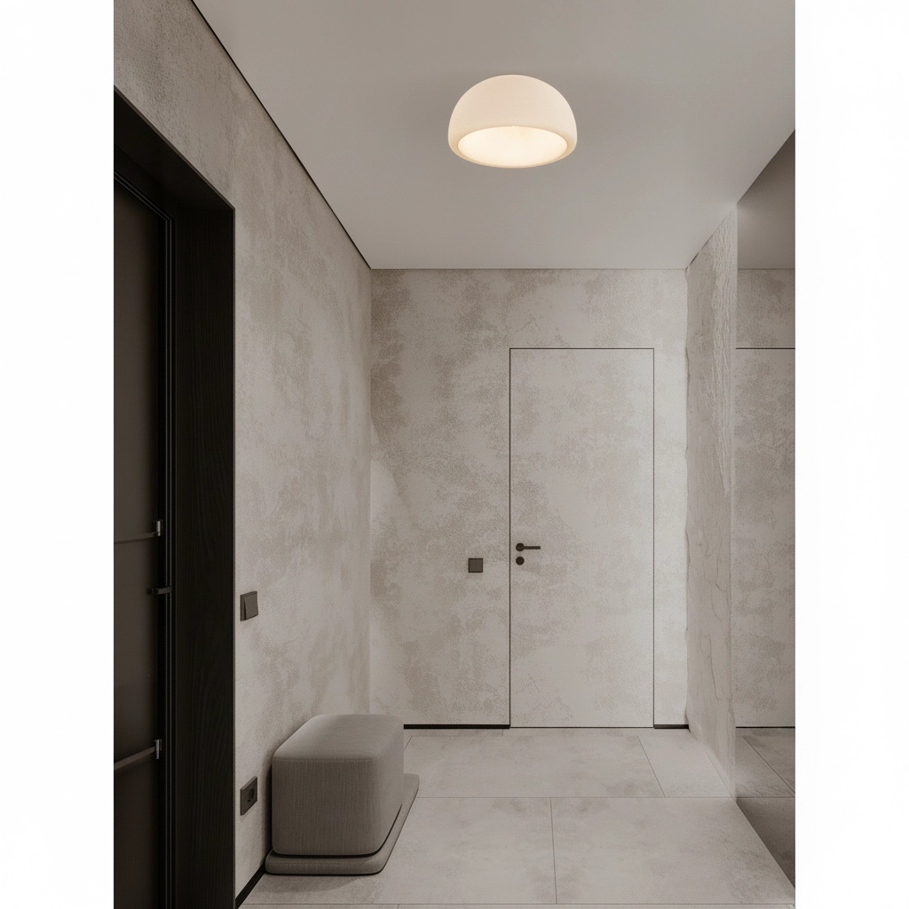 Moderne plafondlamp Davo wit Ø 43cm