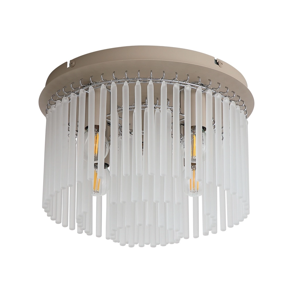 Plafondlamp Swizzle zand bruin Searchlight 5,05342E+12