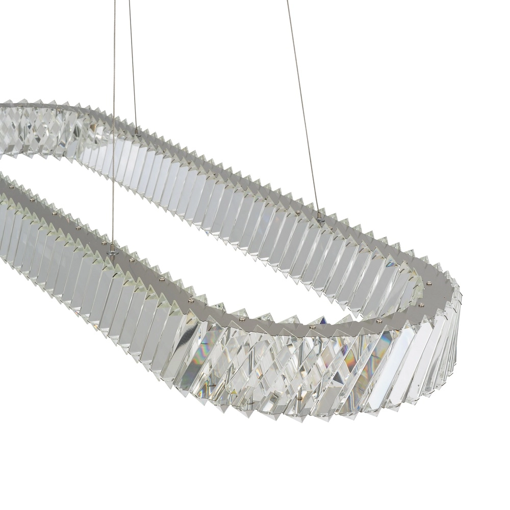 Kroonluchter Luxora Led 120 x 35cm kristal Lyora 5903139117074