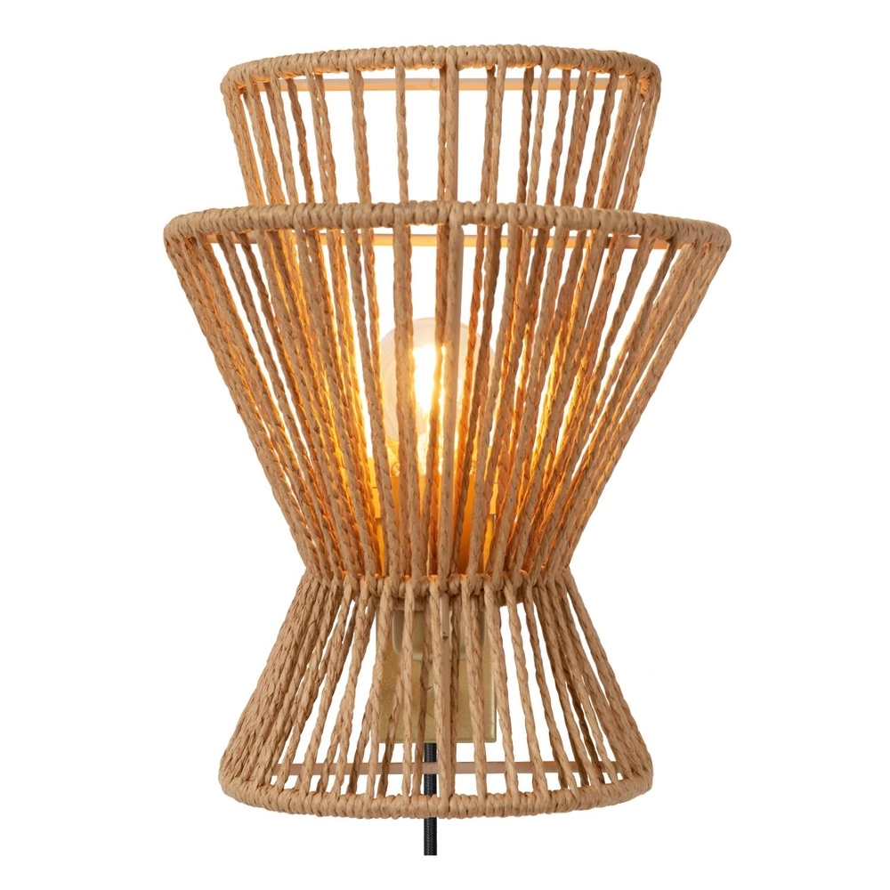 Wandlamp Tasman rotan Lucide 5411212105981
