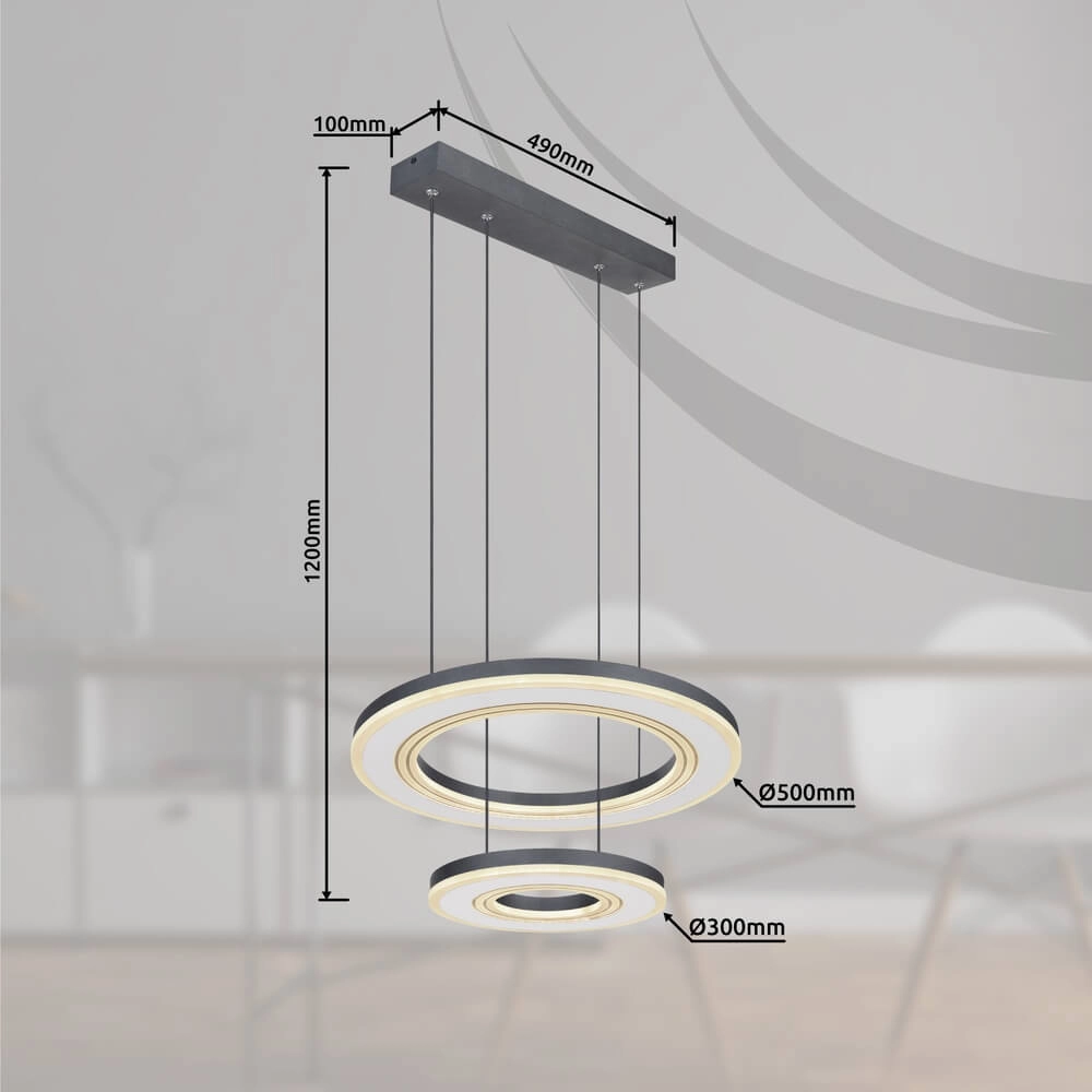 Hanglamp design Blasius Ø 50cm Globo 9007371422630