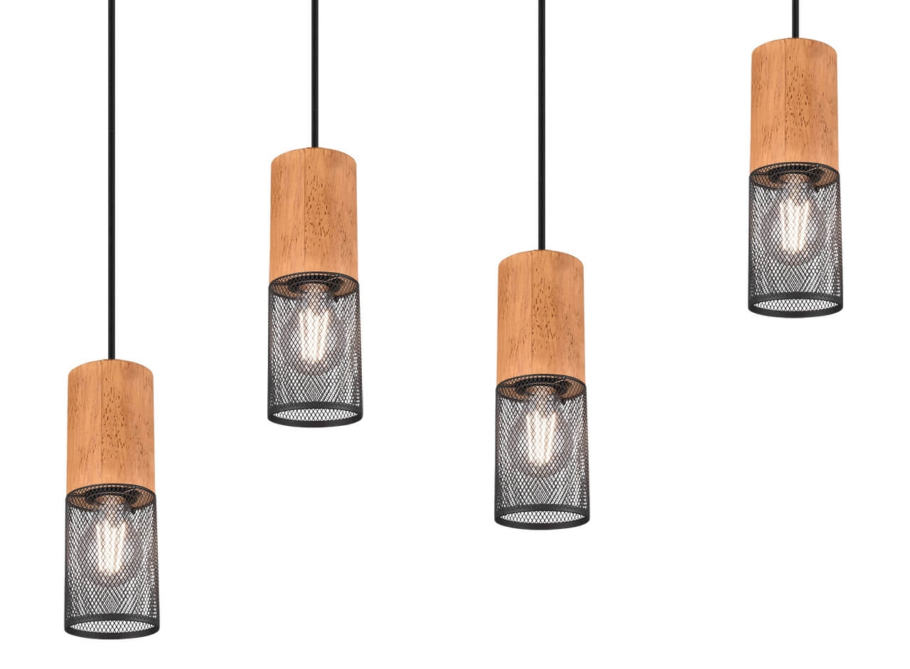 4-lichts eetkamer hanglamp Tosh Trio 4017807467567