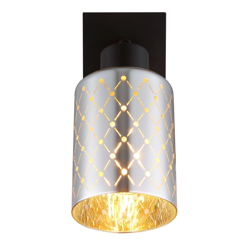 Design wandlamp Alonso zwart Globo 9007371578245