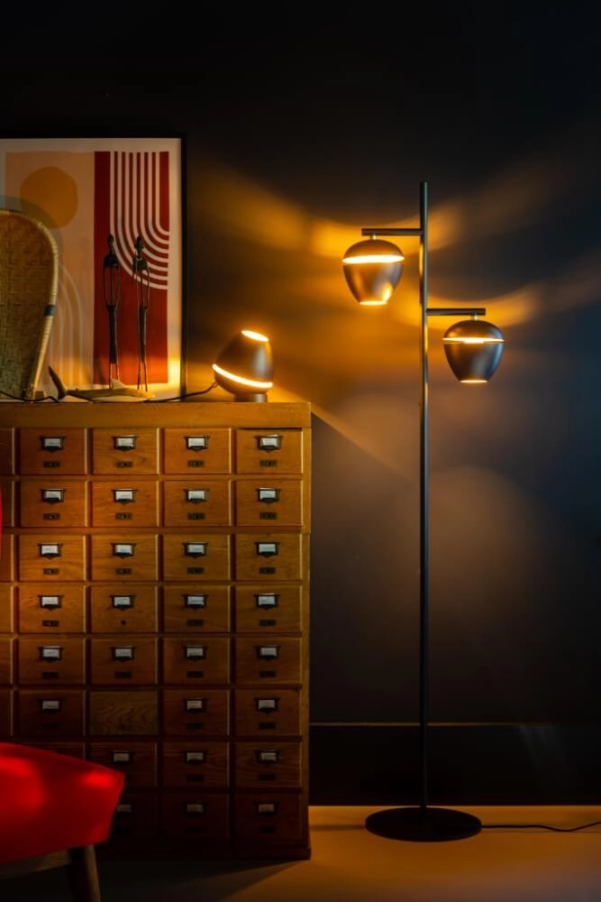 Design vloerlamp Claire 2x E27 ETH 8720195304661