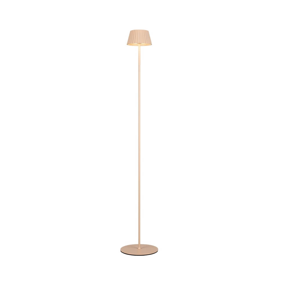 Oplaadbare vloerlamp Suarez zandkleurig Oplaadbare vloerlamp Suarez zandkleurig