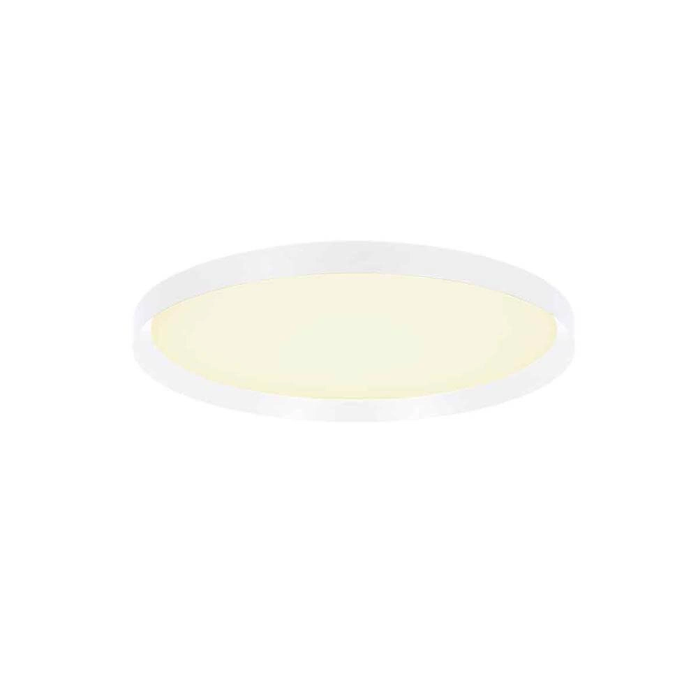 Strakke plafondlamp Flady wit Ø 40cm Strakke plafondlamp Flady wit Ø 40cm