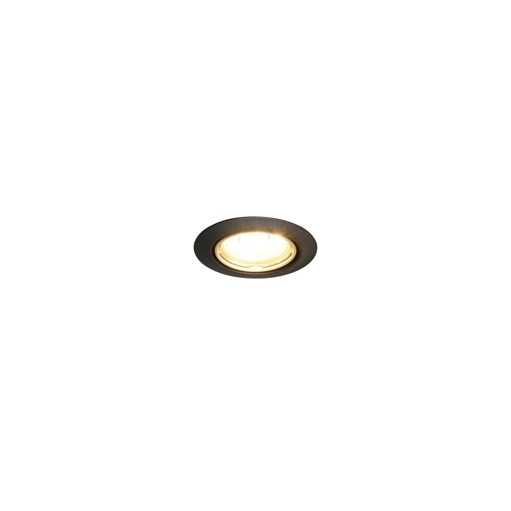 Design spot Jura inbouw rond zwart