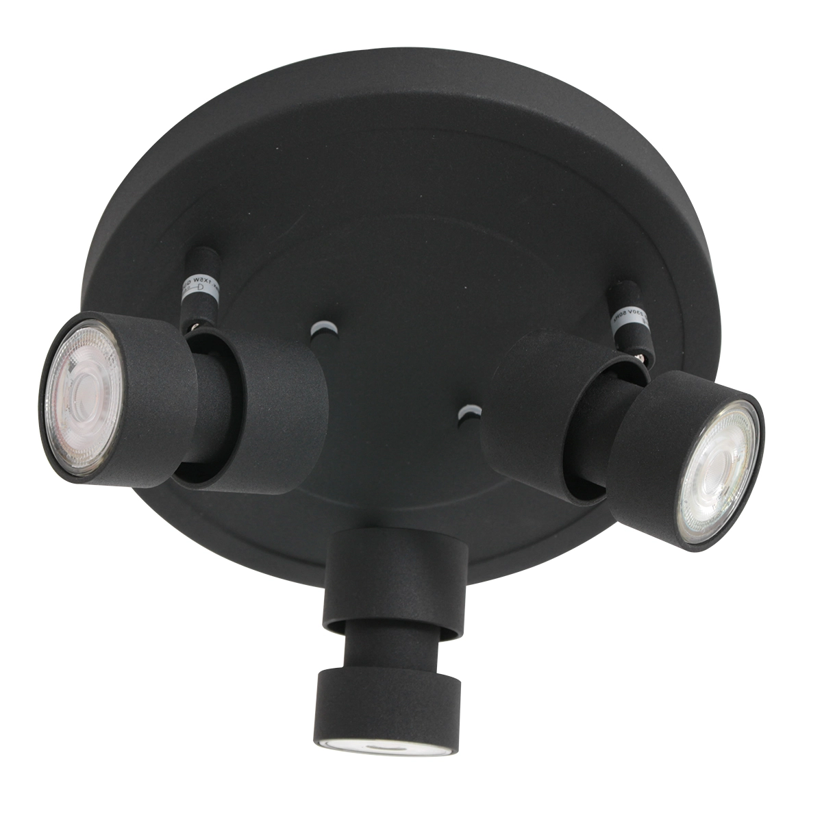 Led plafondspot Natasja LED zwart Steinhauer 8712746175752