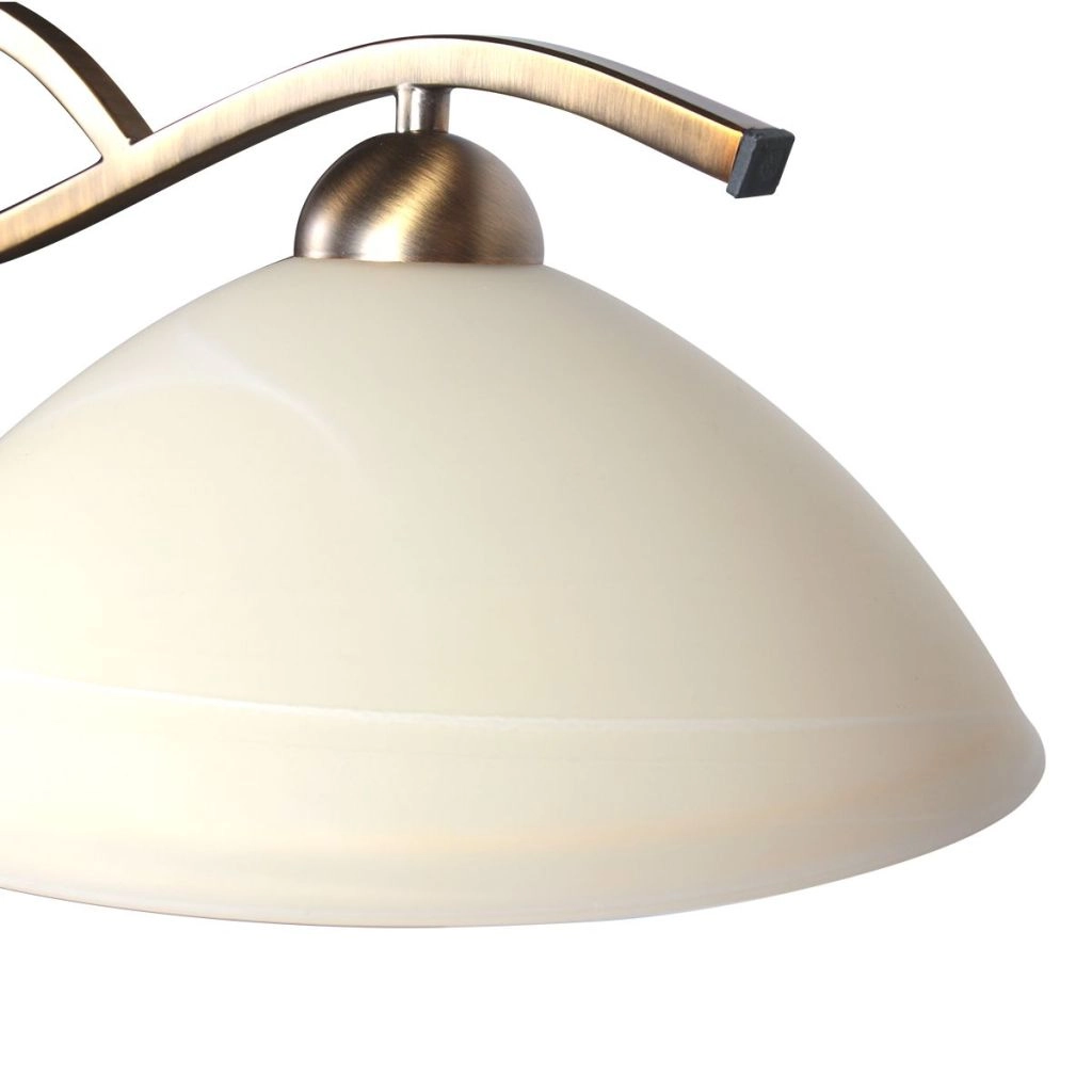 Klassieke hanglamp Anthea 2-lichts brons Steinhauer 8712746180206