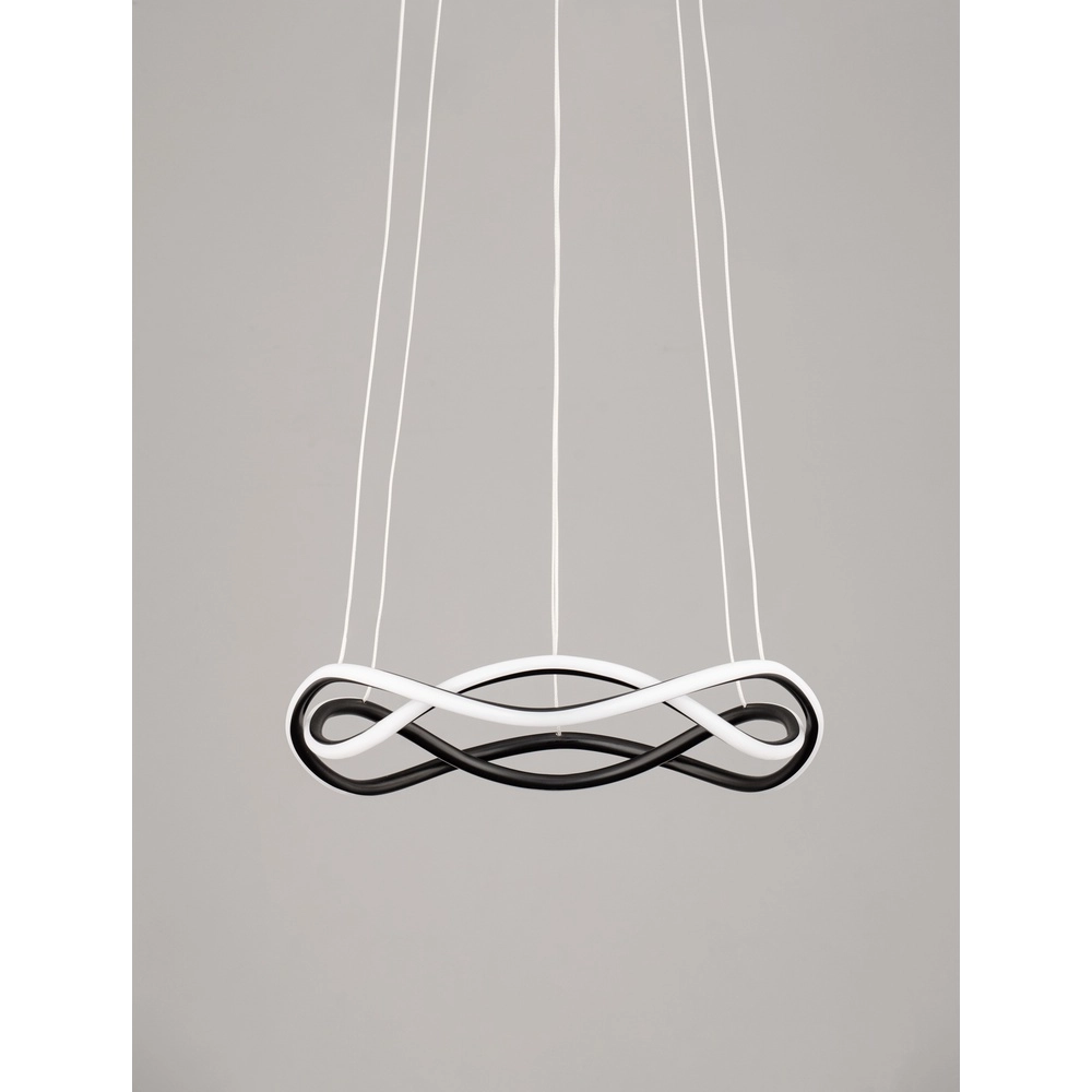 Design hanglamp Jinal zwart Ø 45cm