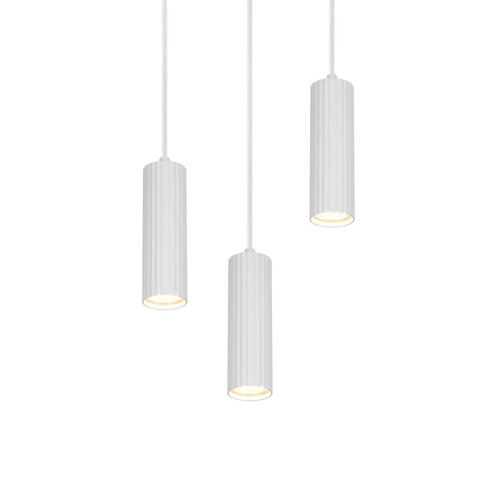 3-lichts hanglamp Soka wit Trio 4017807658576