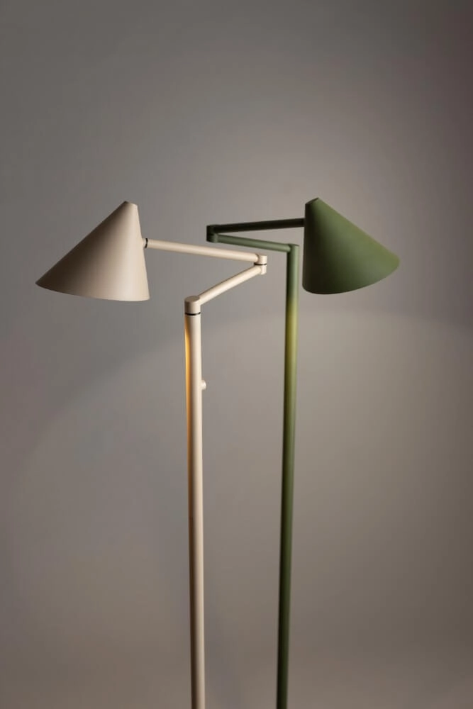 Vloerlamp Marvis zandkleurig design ETH 8720195307051