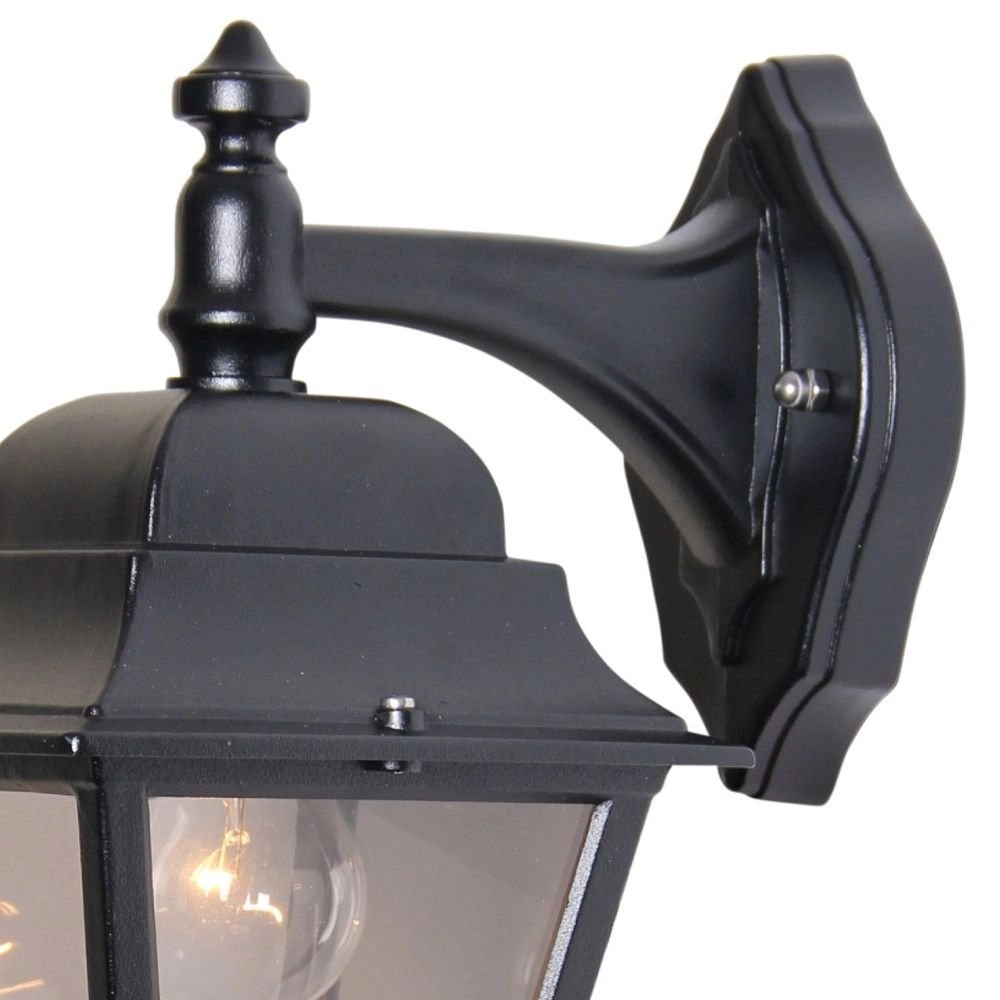 Klassieke buitenlamp Quadrana Down zwart Franssen 8033239084437