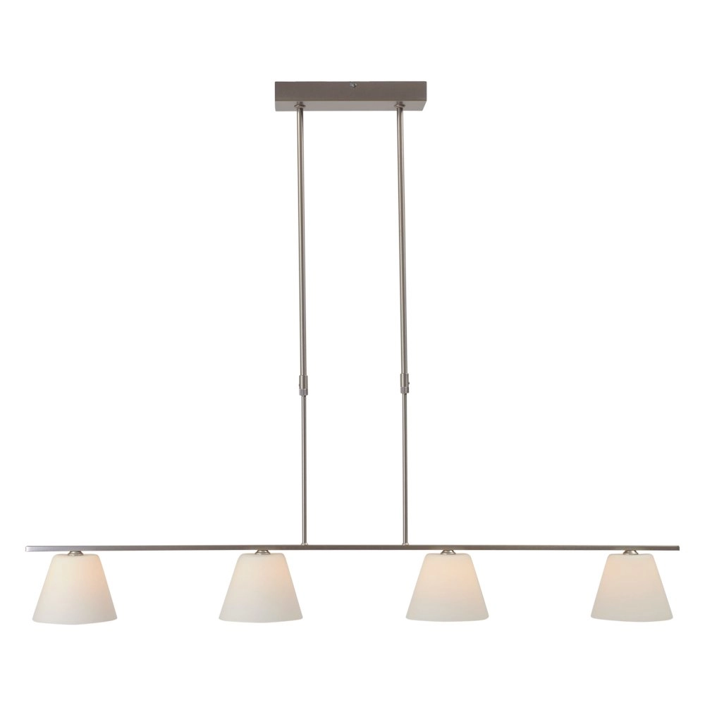 Eetkamer lamp Calabro 4-lichts nikkel Eetkamer lamp Calabro 4-lichts nikkel