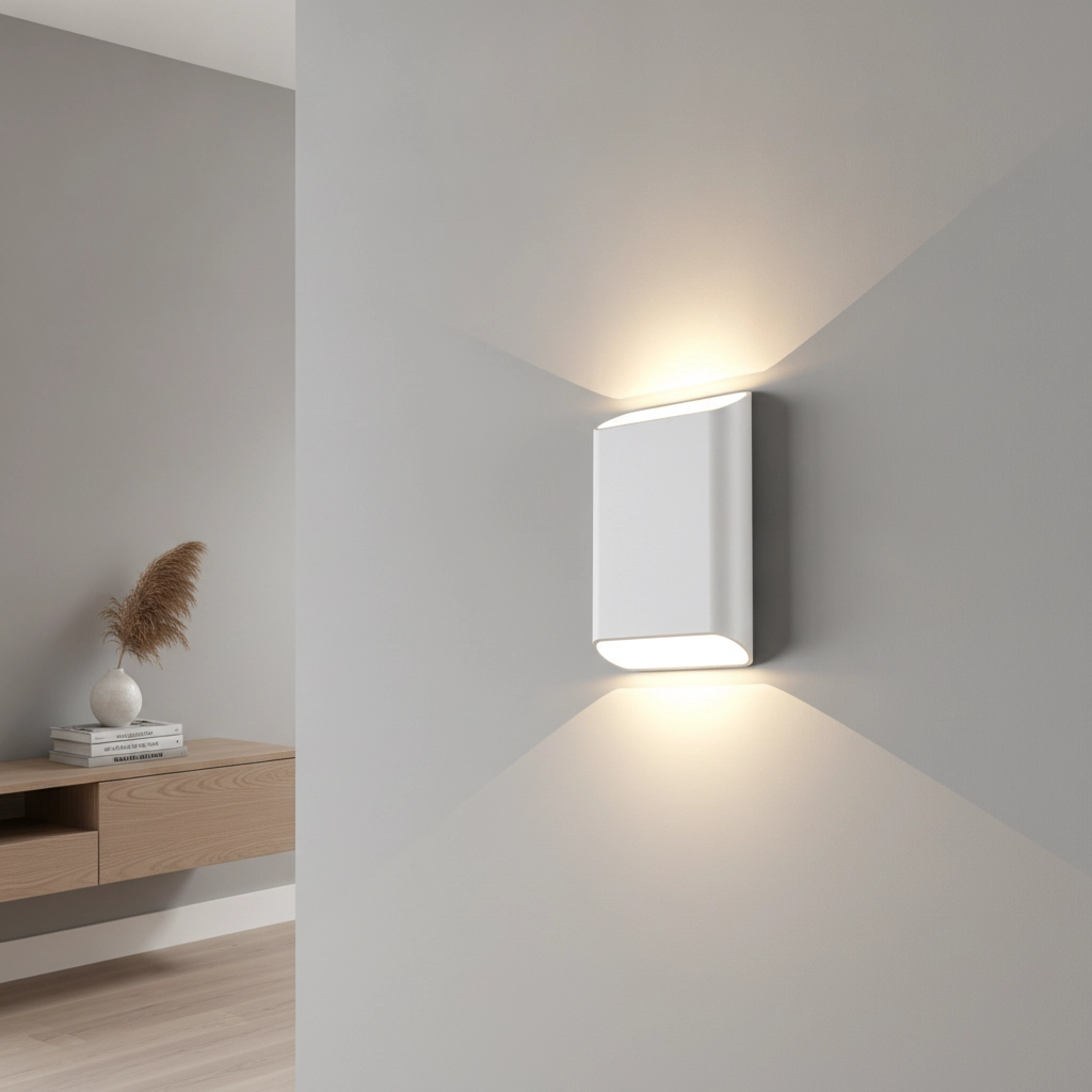 Wandlamp Diaz L Wit