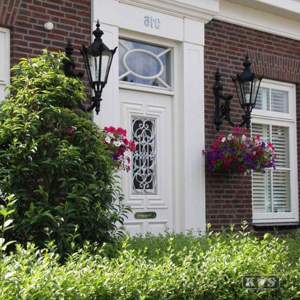 Wandlamp nostalgische stijl Diana XL zwart KS Verlichting 8714732140249