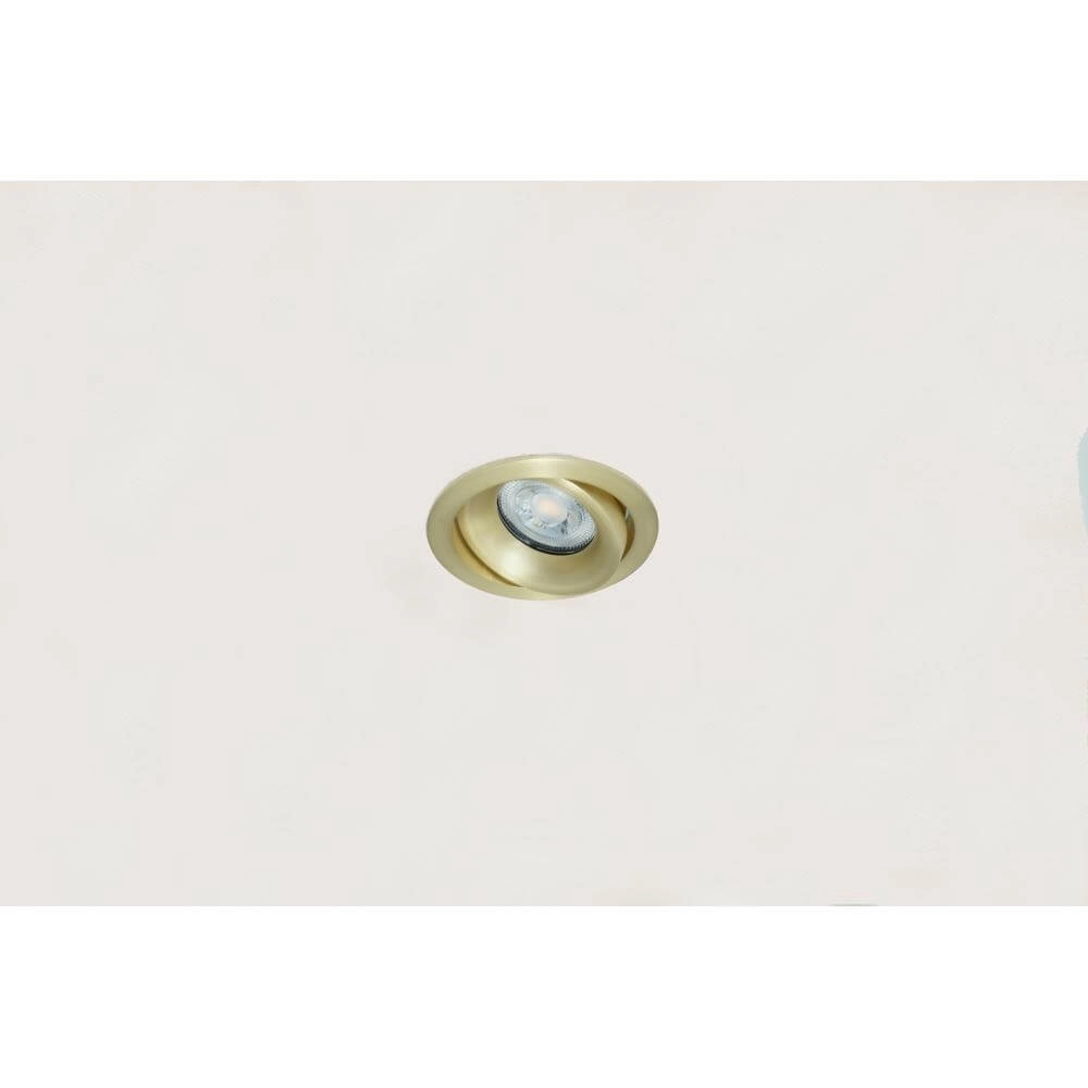 Ronde inbouwspot Alice mat goud Artdelight 8720701100381