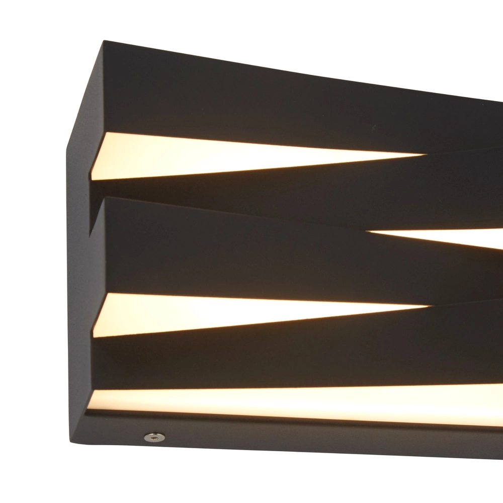 Design wandlamp Section zwart Searchlight 5053423302034