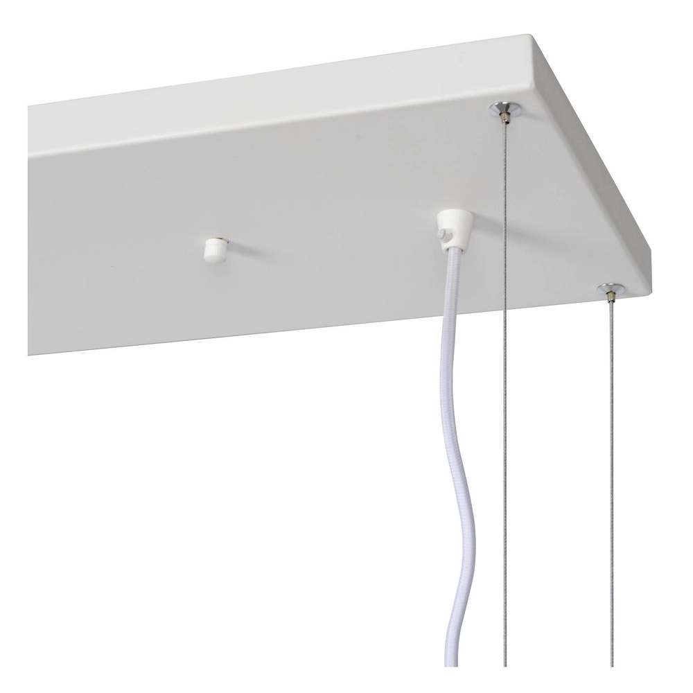 Witte hanglamp Miravelle design Lucide 5411212211446