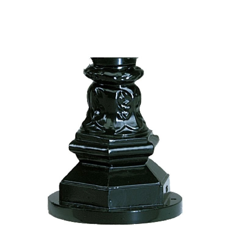 Nostalgische sokkel paal Eifel Mini KS5B zwart