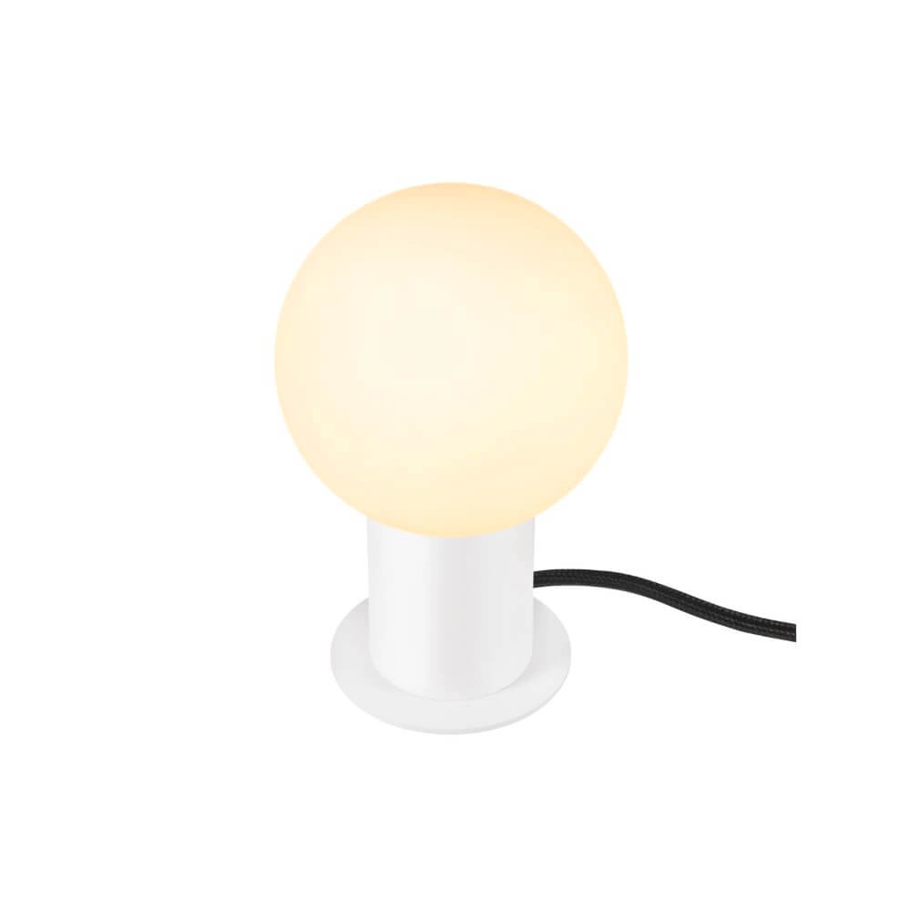 Bol tafellamp Varyt wit - Ø 12cm