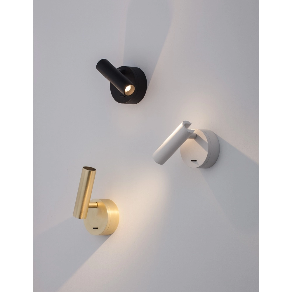 Wandspot Clip goud Lyora 5212017417961