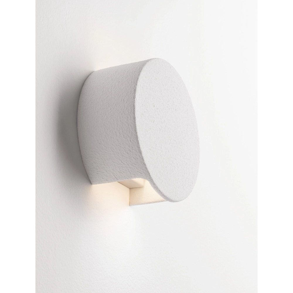 Ronde wandlamp Awa wit Ø 15,5cm Lyora 5212017479266