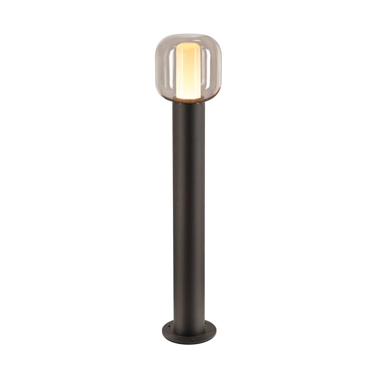Design staande buitenlamp Ovalisk 75cm antraciet
