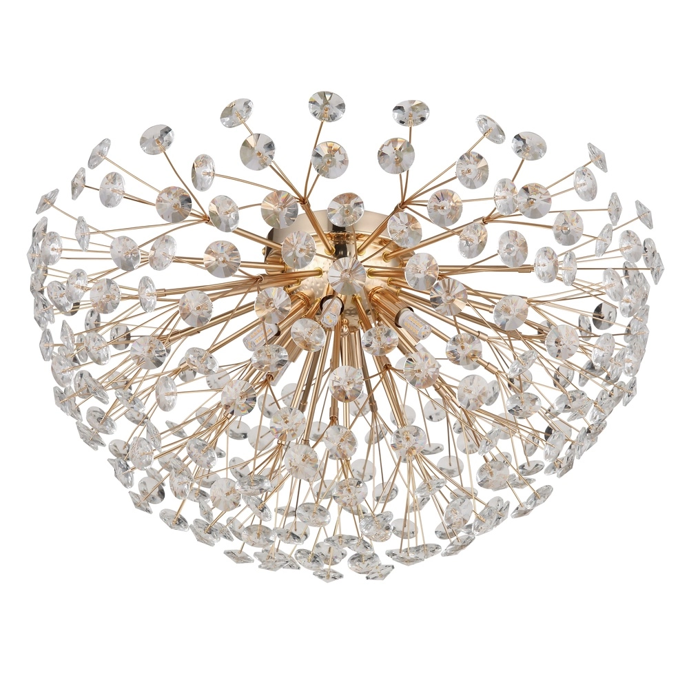 Plafondlamp Katrina goud Ø 60cm Globo 9007371484317