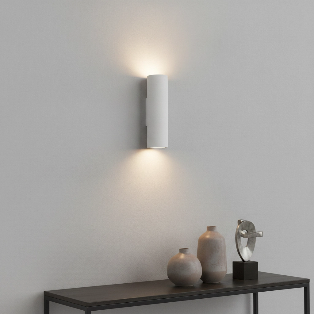 Unieke wandlamp Brest wit