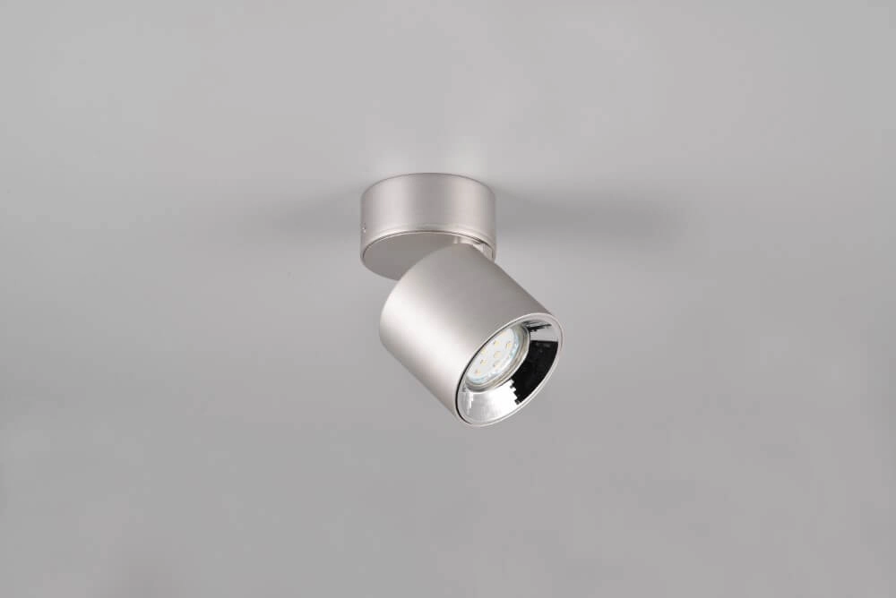 Plafondlamp Guayana nikkel Trio 4017807573947