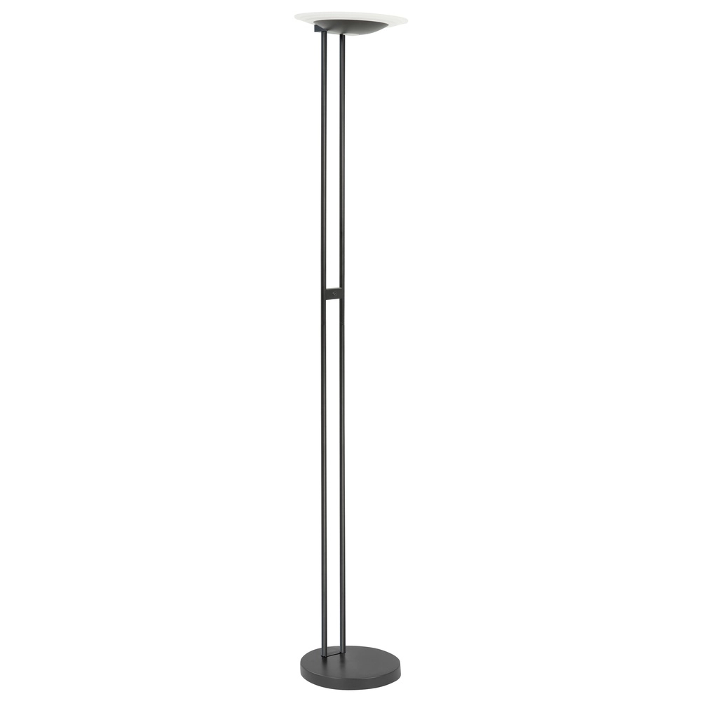 Klassieke leeslamp Biarritz zwart Ø 28cm