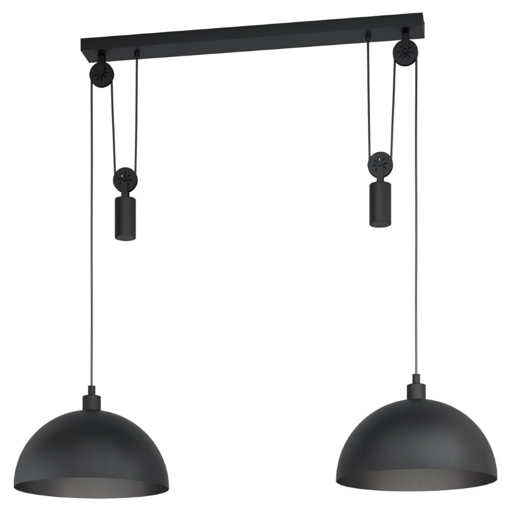 Eetkamer hanglamp Winkworth 1 met katrol