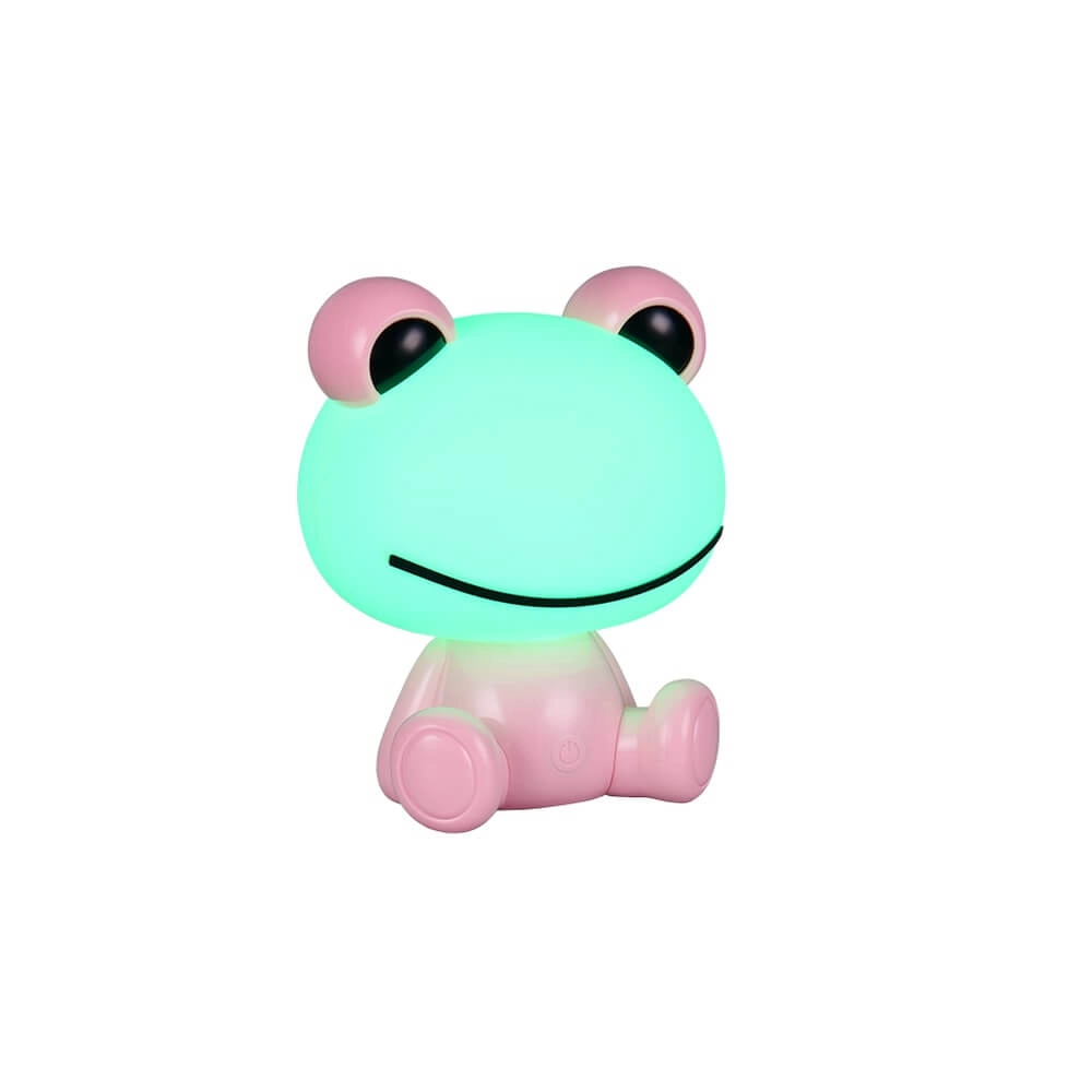 Schattig taffellampje Hopper roze Trio 4017807643251