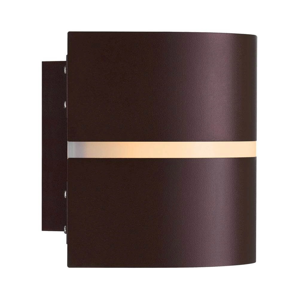 Strakke wandlamp Sibelis metallic bruin Nordlux 5704924017704