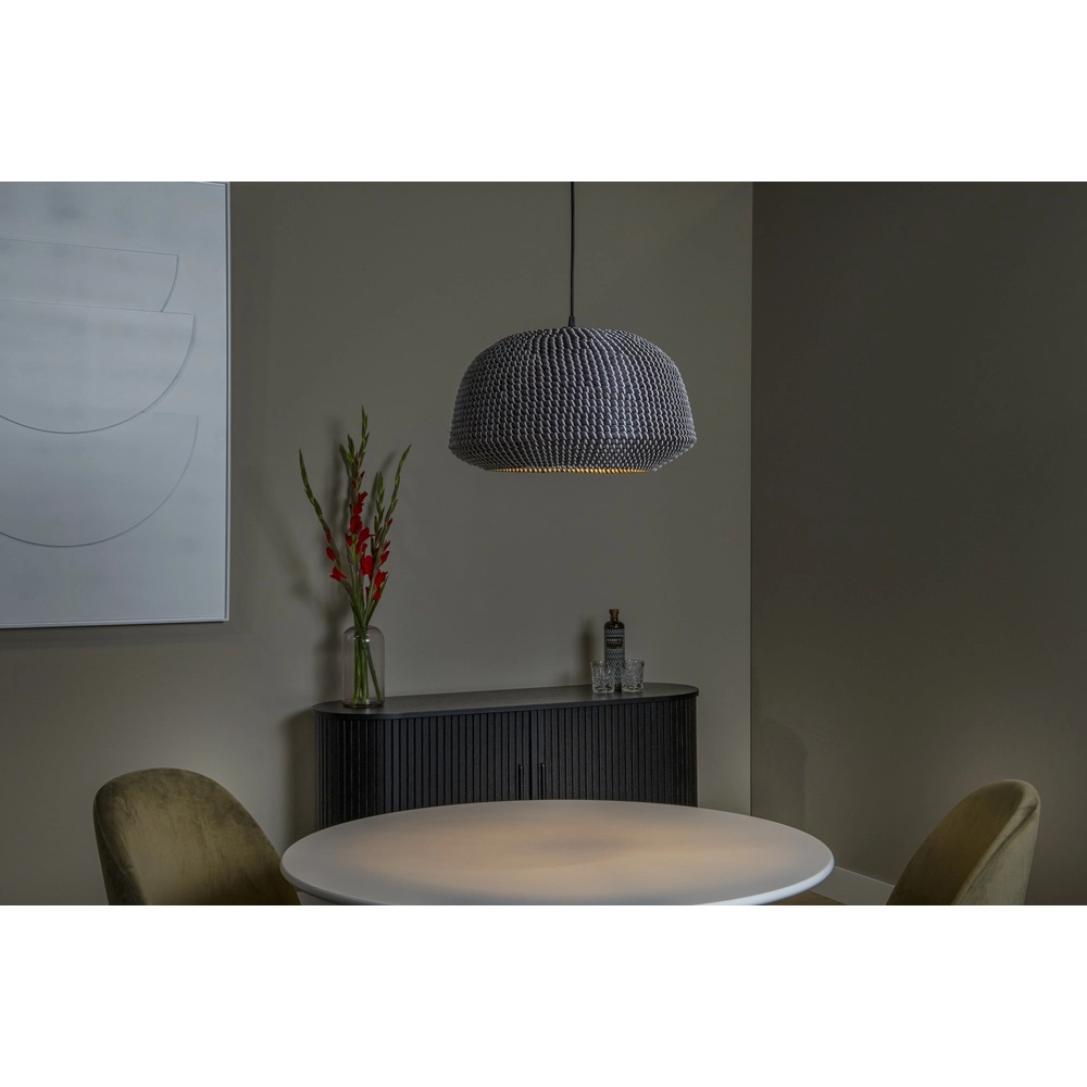 Zeegras hanglamp Maduka Ø 47cm - zwart Premium by Lucide 5411212106056