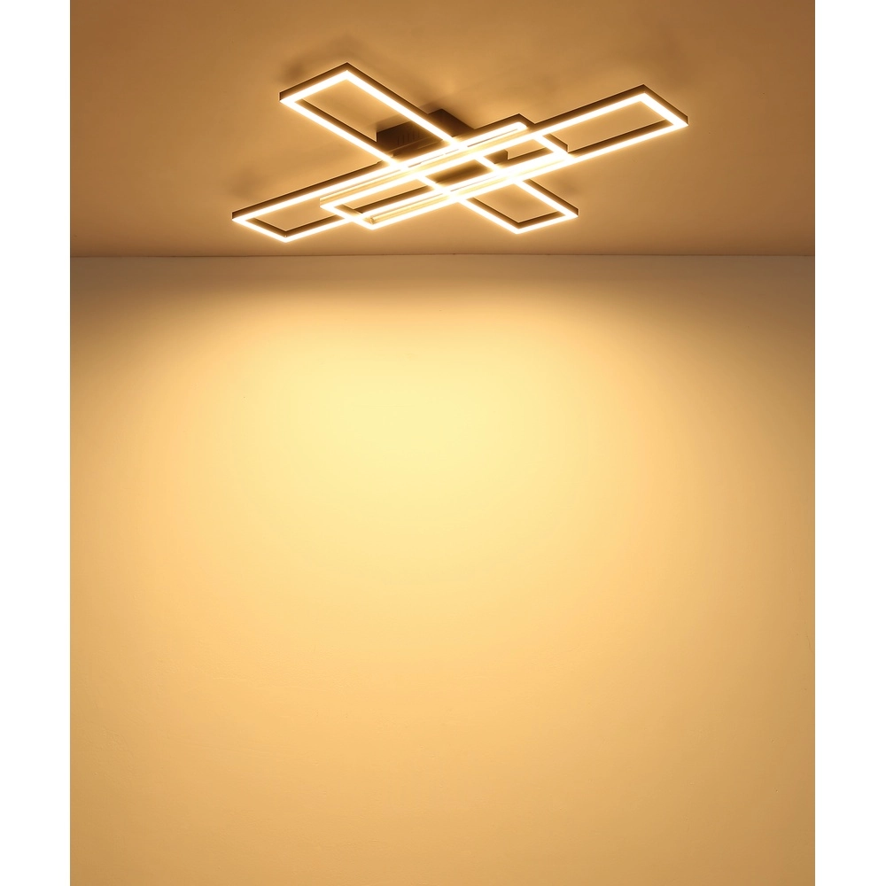 Plafondlamp Tatjana zwart Globo 9007371569311