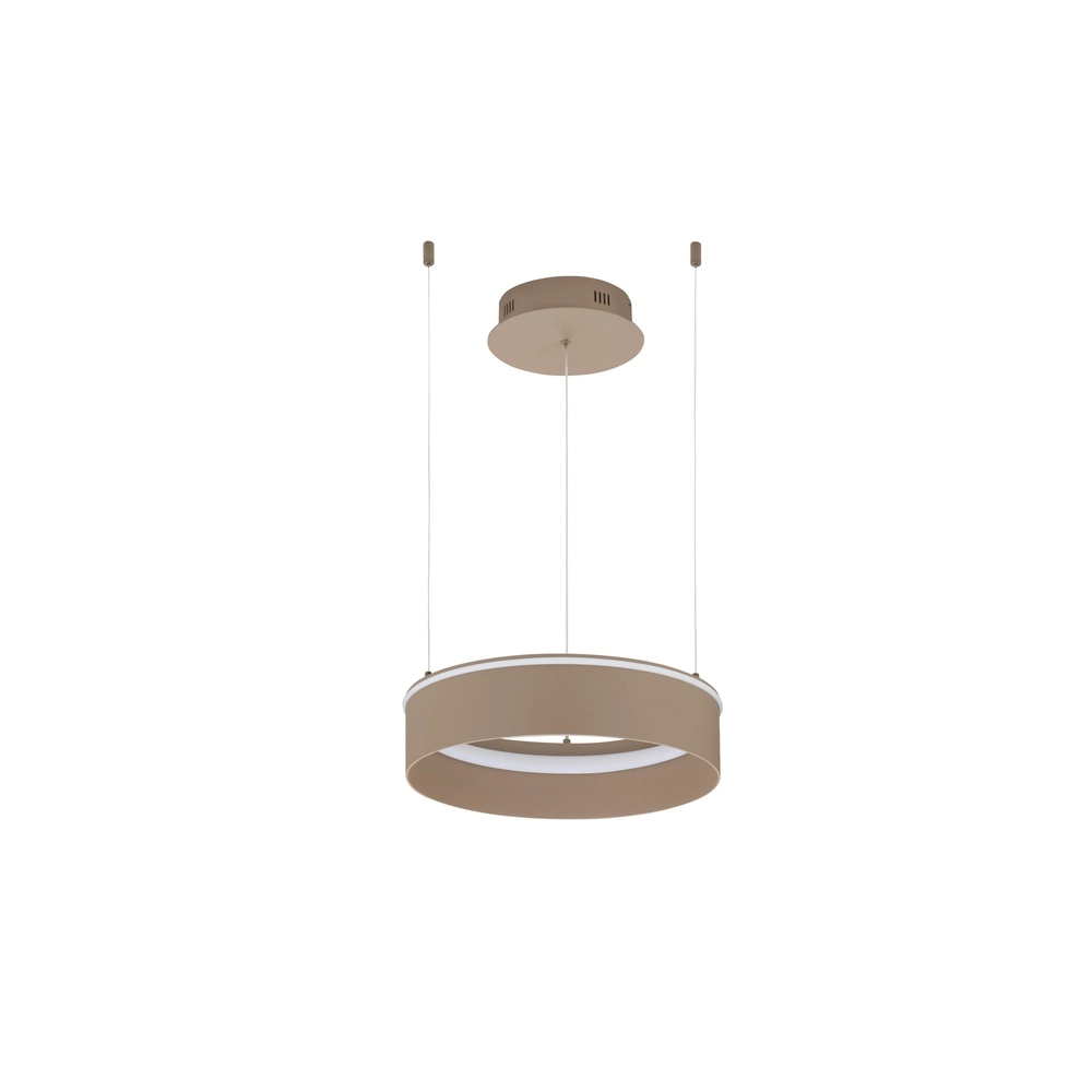 Moderne hanglamp Olivia zand bruin Ø 40cm Lyora 5212017494177