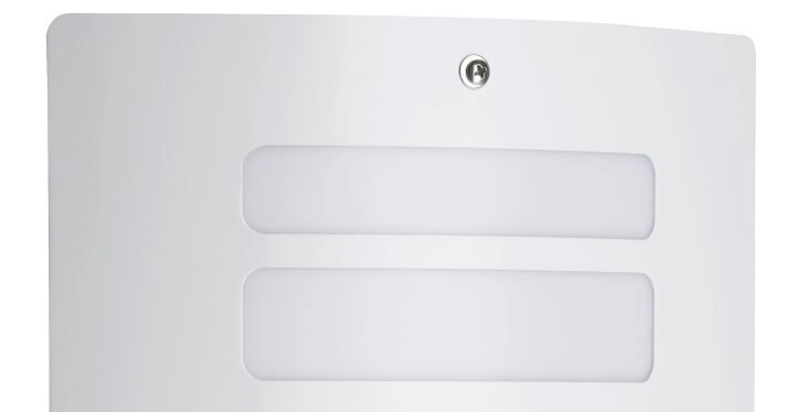 Witte muurlamp Todd met sensor Brilliant 4004353121388