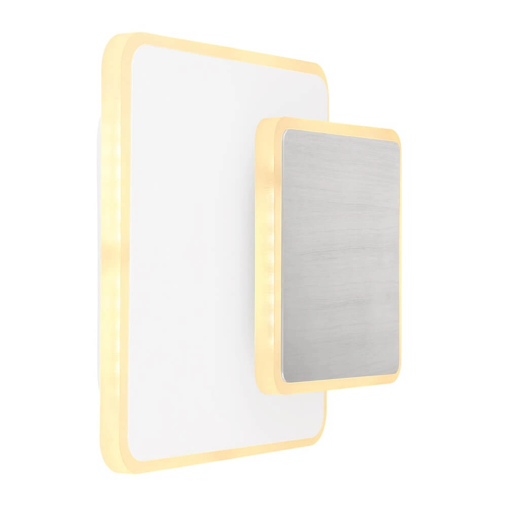 Wandlamp vierkant Many wit Wandlamp vierkant Many wit