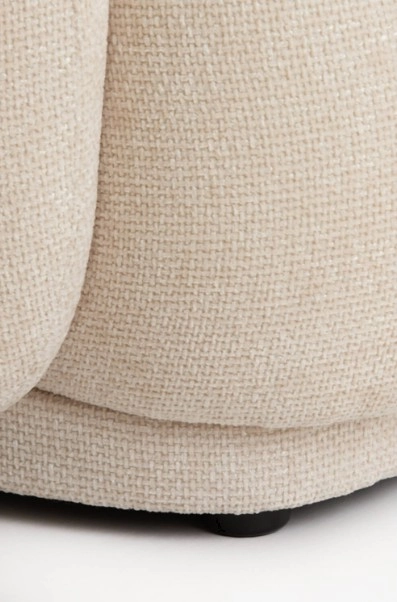 Fauteuil 93x87x73 cm Ovito crème Light & Living 8717807712464