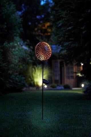 Leuk set van 2 Mandala Sun bloem solar Luxform 8719099252512