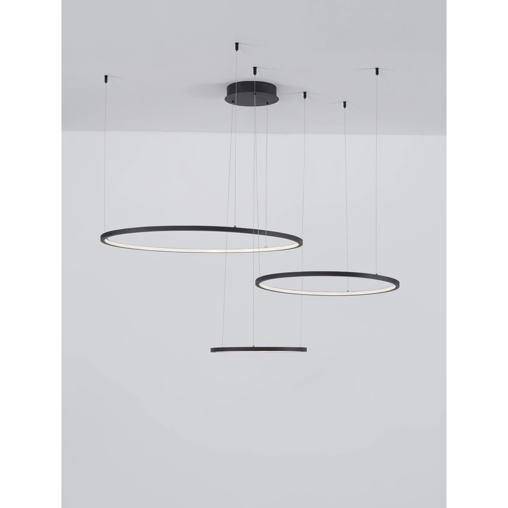 Design hanglamp Purple zwart Lyora 5212017431899