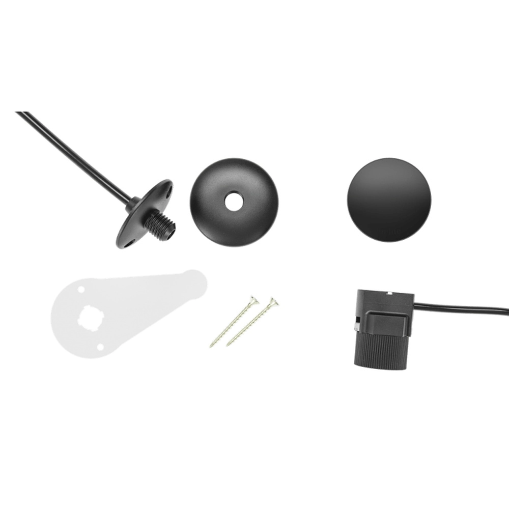 12 volt wandlampje Mini Sway Wall zwart In-lite 8717051005435